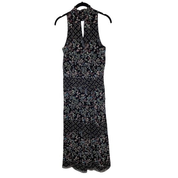 Ted Baker Womens Marcila Hazel High Neck‎ Jumpsuit Size 1 (US 4) Wide Leg Black - Picture 8 of 16